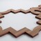 Ekena Millwork Small Cordova Decorative Fretwork Wood Wall Panels, Walnut, 17 1/8"W x 11 3/8"H x 3/8"T WALW12X12X0375CRVWA - alternate 3